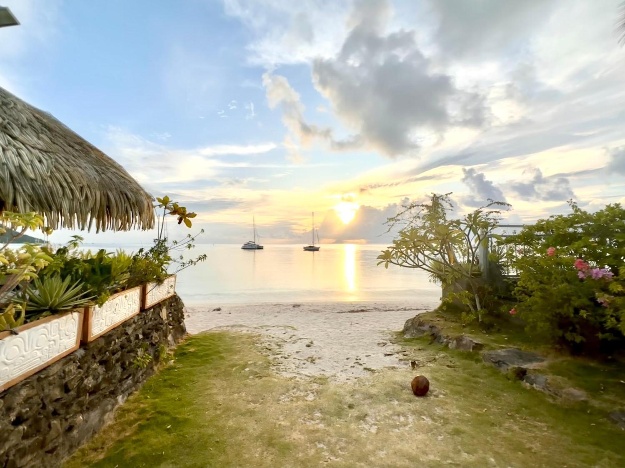 Meri Lodge Huahine « Room Of Marta » Fare 外观 照片